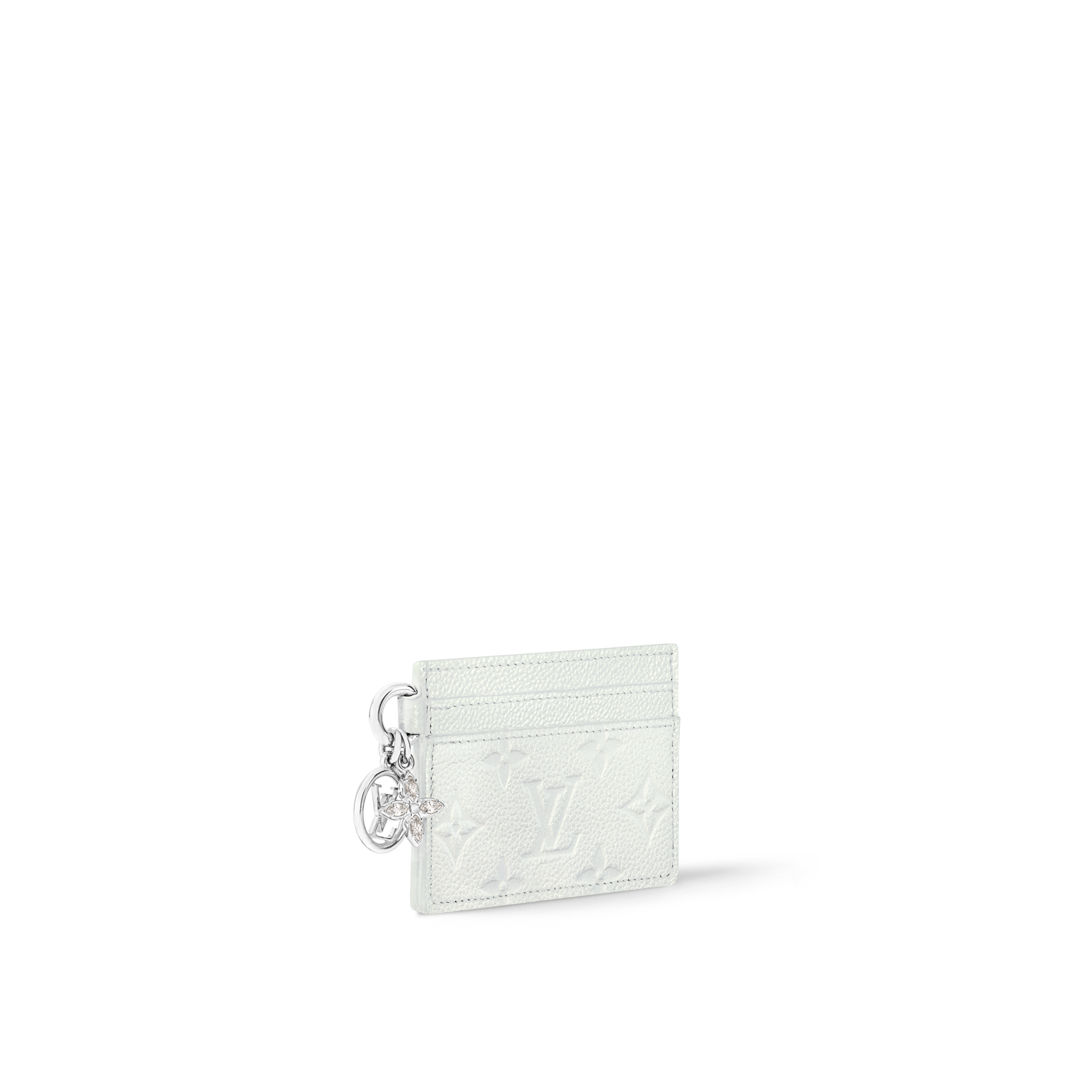 LV Charms Card Holder Monogram Empreinte Leather Wallets and Small